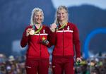 I 2016 vandt Katja Salskov-Iversen (th.) OL-bronze sammen med Jena Mai Hansen.  Foto: Lindberg Jensen Brian