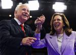 Kamala Harris og Tim Walz er kommet godt fra start. Foto: AP Foto: Kevin Mohatt/Ritzau Scanpix