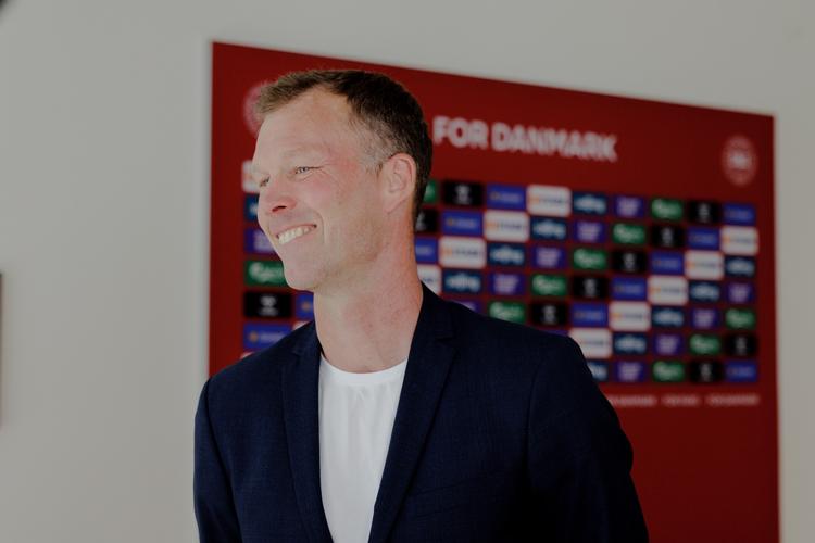 Året ud er Morten Wieghorst træner i landsholdets seks Nations League-gruppekampe. Wieghorst var assistenttræner under tidligere landstræner Hjulmand, der valgte at stoppe i juli på bagkant af sommerens EM-slutrunde. Foto: Nanna Navntoft