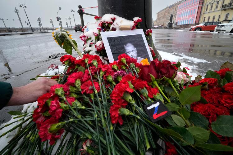En af de mest kendte millitærbloggere var Vladlen Tatarskij, en indædt høg, der blev slået ihjel af en bombe under et arrangement på en cafe i Sankt Petersborg i april 2023. Foto: Dmitri Lovetsky/Ritzau Scanpix
