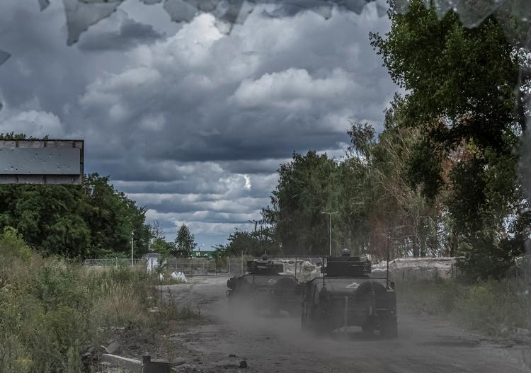 Ukrainske styrker er kørt ind over grænsen og har erobret et større russisk område i Kursk-regionen. Foto: Viacheslav Ratynskyi/Ritzau Scanpix