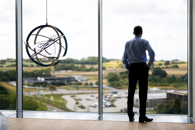 Koncernchef i Danfoss Kim Fausing vil ikke sætte tal på, hvor mange ansatte der risikerer at få en fyreseddel som følge af det skuffende regnskab. Foto: Joachim Ladefoged