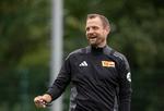 Bo Svensson var tilbage i Mainz, hvor han både har været spiller og træner, da han og Union Berlin tog hul på den nye sæson i Bundesligaen med 1-1. Foto: Soeren Stache/Ritzau Scanpix