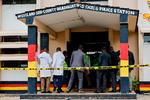 Politistationen Gigiri i Kenyas hovedstad, Nairobi, som de 13 fanger er flygtet fra. Foto: Simon Maina/Ritzau Scanpix
