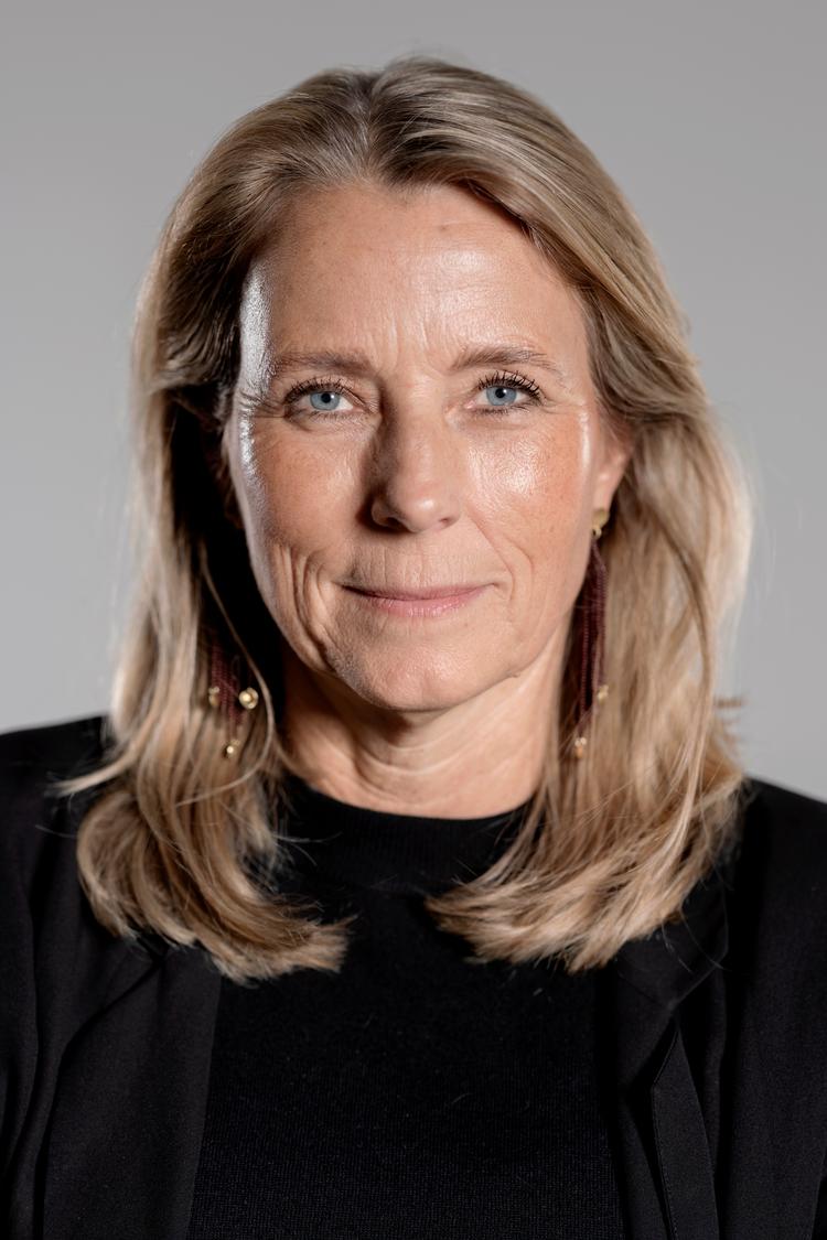Tina Nikolaisen er tidligere chefredaktør for Alt for Damerne 
og magasindirektør hos Egmont Publishing. Hun overtog posten som formand for Jyllands-Postens Fond efter Jørgen Ejbøl. Foto: Casper Dalhoff/Casper Dalhoff