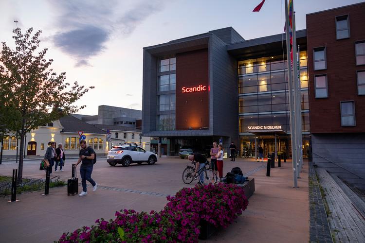 Scandic Nideleven ligger smukt i Trondheim, og indenfor får du morgenmad, der er kendt for at være Norges bedste.  Foto: Thomas Borberg