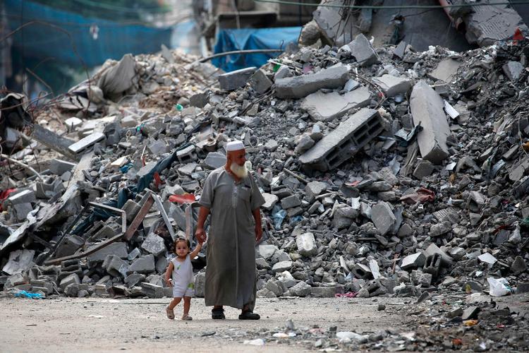 »Hvor mange flere vil Netanyahu lade dræbe? Hvor mange flere vil Sinwar lade dø?«, skriver Anders Jerichow i denne kommentar.  Foto: Eyad Baba/Ritzau Scanpix
