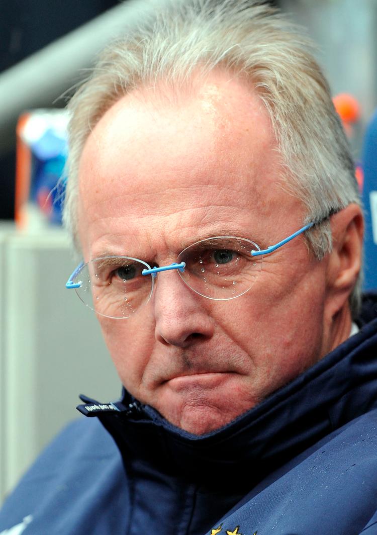 En af Sven-Göran Erikssons ,mange triumfer som træner er et italiensk mesterskab til Lazio i 2000.. Foto: Andrew Yates/Ritzau Scanpix