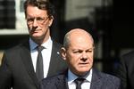 »Vi må gøre alt, vi kan, for at sikre, at de, der ikke må opholde sig i Tyskland, hjemsendes og udvises«, siger Tysklands forbundskansler, Olaf Scholz. Foto: Jana Rodenbusch/Ritzau Scanpix