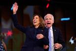 Den demokratiske præsidentkandidat, vicepræsident Kamala Harris, og hendes vicepræsidentkandidat, Tim Walz, giver deres første større interview natten til fredag dansk tid på CNN.  Foto: Justin Sullivan/Ritzau Scanpix