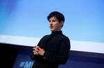 Pavel Durov holder oplæg i Barcelona i 2023. Foto: Albert Gea/Ritzau Scanpix
