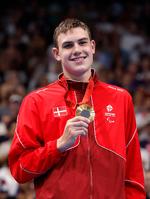 Alexander Hillhouse sikrede Danmark guld på førstedagen af para-OL, der løber frem til 8. september. Den danske medaljemålsætning er på 8 medaljer.  Foto: Andrew Couldridge/Ritzau Scanpix