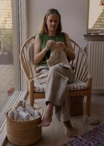 HOLBÆK Kimmie Munkholm er alle nybegynderes strikketante