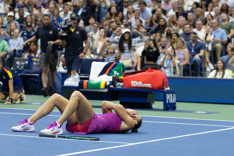 26-årige amerikanske Sabalenka fik med sejren revanche for sit nederlag til Coco Gauff i sidste års US Open-finale. Foto: Mike Frey/Ritzau Scanpix