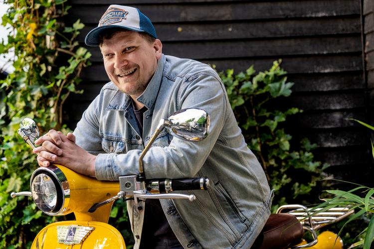 Heino Hansen er født og opvokset i Næstved, og det fornægter dialekten ikke. Foto: Stine Bidstrup