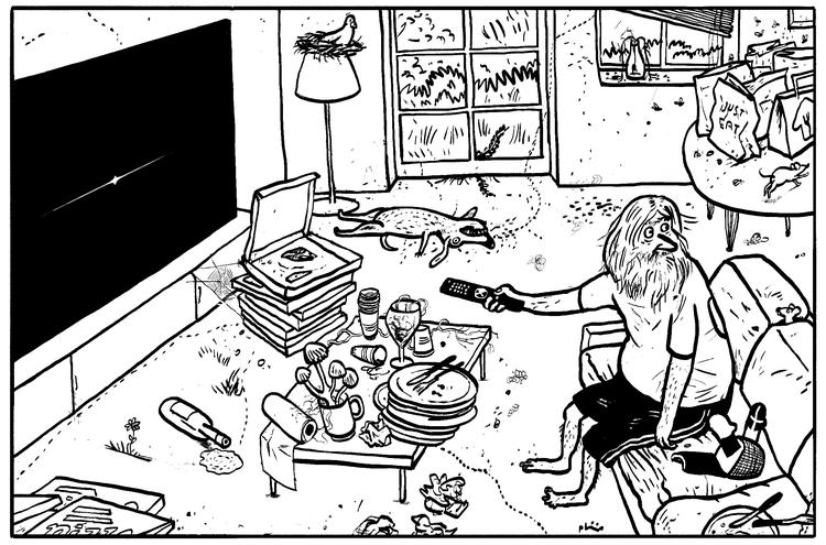 Tegning Philip Ytournel