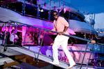 Sean 'Diddy' Combs her fotograferet på vej om bord på en båd under filmfestivalen i Cannes i 2008. Foto: Jonathan Bjerg Møller