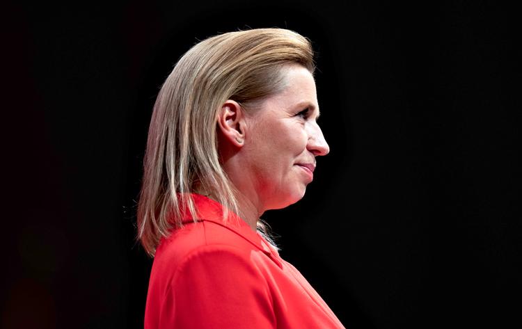 Formand og statsminister Mette Frederiksen taler på Socialdemokratiets Kongres i Aalborg Kongres &amp; Kultur Center, lørdag 14. september 2024. (Foto: Henning Bagger/Ritzau Scanpix) Foto: Henning Bagger/Ritzau Scanpix