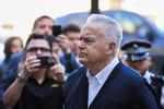 Huw Edwards erklærede sig skyldig i forseelserne i juli i år, men har først nu fået dommen. Foto: Mina Kim/Ritzau Scanpix