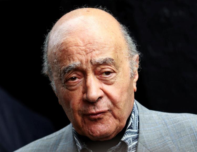 Mohamed Al Fayed var far til Dodi Al Fayed, der omkom sammen med prinsesse Diana i en bilulykke i Paris i 1997. Foto: Luke Macgregor/Ritzau Scanpix