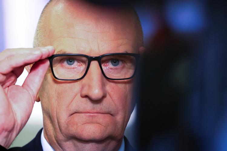 Den nuværende ministerpræsident i Brandenburg, socialdemokraten Dietmar Woidke, havde varslet, at han ville forlade sin post, hvis AfD fik flest stemmer. Foto: Nadja Wohlleben/Ritzau Scanpix