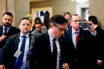 »Det ville være politisk uansvarligt med en nedlukning med mindre end 40 dage til et skæbnesvangert valg«, siger formanden for Repræsentanternes Hus, republikanske Mike Johnson Foto: Anna Moneymaker/Ritzau Scanpix