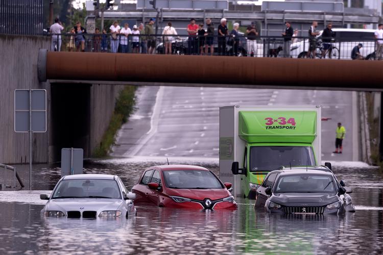 Hvis man lægger den forventede nedbør for oktober, november og december til, kan 2024 overgå nedbørsrekorden fra sidste år, skriver DR. Foto: Finn Frandsen