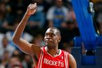 Dikembe Mutombo betragtes som en af de bedste defensive spillere nogensinde i NBA. Foto: David Zalubowski/Ritzau Scanpix