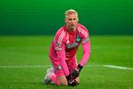 Kasper Schmeichel blev passeret hele syv gange, da hans klub, Celtic, tabte 1-7 til Dortmund i Champions League. Foto: Ina Fassbender/Ritzau Scanpix