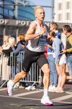 Jacob Simonsen fra AGF Atletik satte søndag 29. september ny dansk rekord for herrer på maraton, da han til Berlin Marathon løb 2:07:51. Foto: Imago/ben Kriemann/Ritzau Scanpix