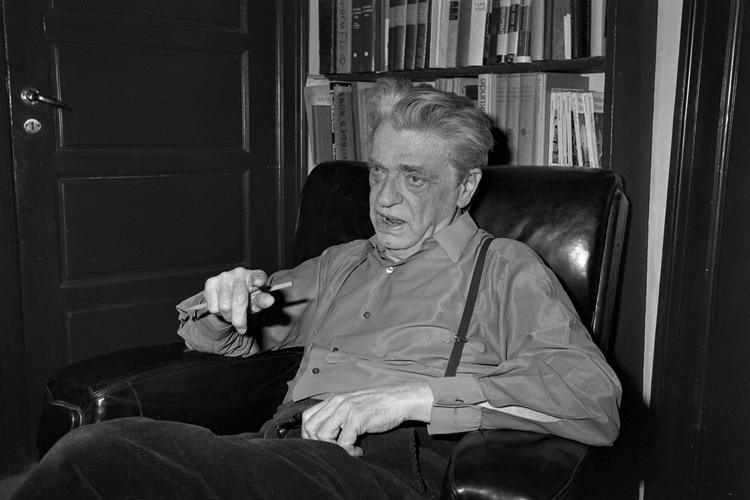 Rudolf Broby-Johansen var en flittig forfatter og samfundsdebattør. 'Krop og klær' er stadig et must, hvis man interesserer sig for æstetik, historie og menneskelige manerer.  Foto: Erik Petersen