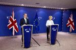 »Jeg fordømmer på det kraftigste Irans missilangreb på Israel«, siger Ursula von der Leyen.  Foto: Benjamin Cremel/Ritzau Scanpix