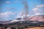 En Hizbollah-raket er faldet ned i Øvre Galilæa i det nordlige Israel. Foto: John Wessels/Ritzau Scanpix