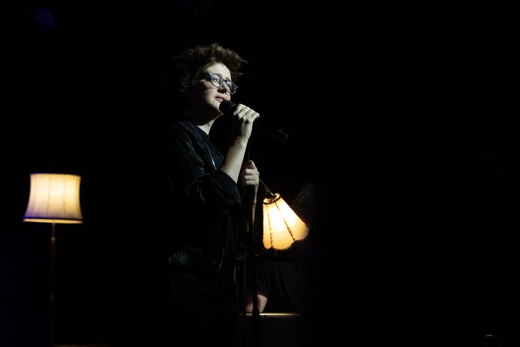 Marie Key gider ikke være popstjerne længere. På Hotel Cecil torsdag aften viste det sig at være en helt okay beslutning. Foto: Cecilie Rolvung