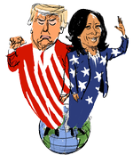 USA-tegning i PNG 8bit uden baggrund