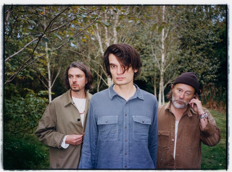 The Smile blev dannet i 2021 af Thom Yorke og Jonny Greenwood fra Radiohead og jazztrommeslageren Tom Skinner fra Sons Of Kemet. Foto: Frank Lebon