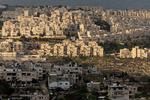 Den israelske bosættelse Har Homa mellem Betlehem og Jerusalem. Bosættelserne er en af de største praktiske forhindringer for en palæstinensisk stat. Foto: Thomas Borberg
