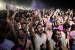    Til Madonna-koncert på Copacabana-stranden i Rio de Janeiro, hvor droner og ansigtskameraer overvågede  den enorme menneskemængde.   Foto: Lucas Landau/Ritzau Scanpix