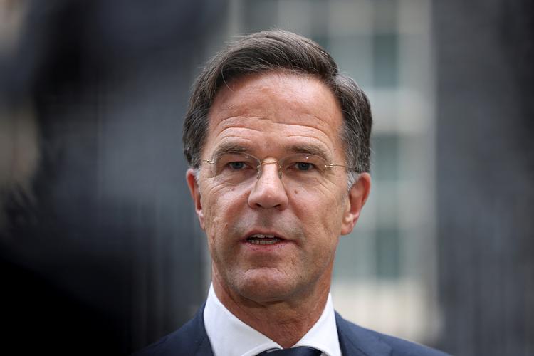 Natos nye generalsekretær, Mark Rutte, forventer ikke, at Donald Trump vil trække støtten til Ukraine, hvis han vinder valget i USA. Foto: Hollie Adams/Ritzau Scanpix