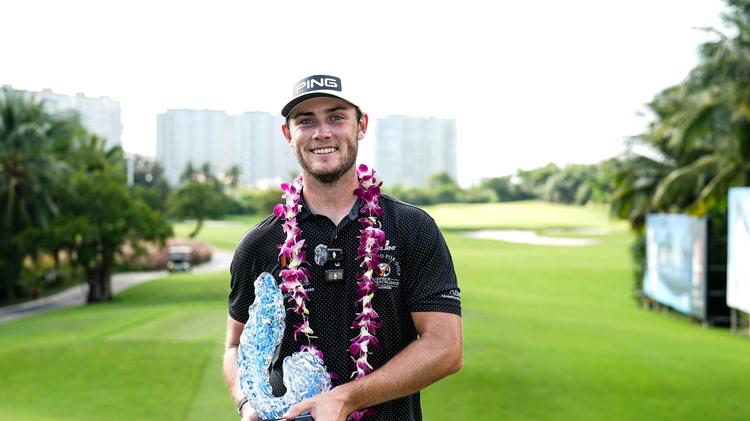 Trods en høj luftfugtighed i Kina, som han ikke havde det godt med, formåede Hamish Brown at vinde for anden gang på Challenge Touren. Foto: europeantour.com