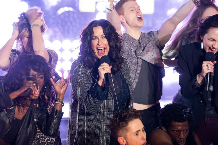 Alanis Morisette på scenen i New York i 2019 Foto: Ben Hider/Ritzau Scanpix