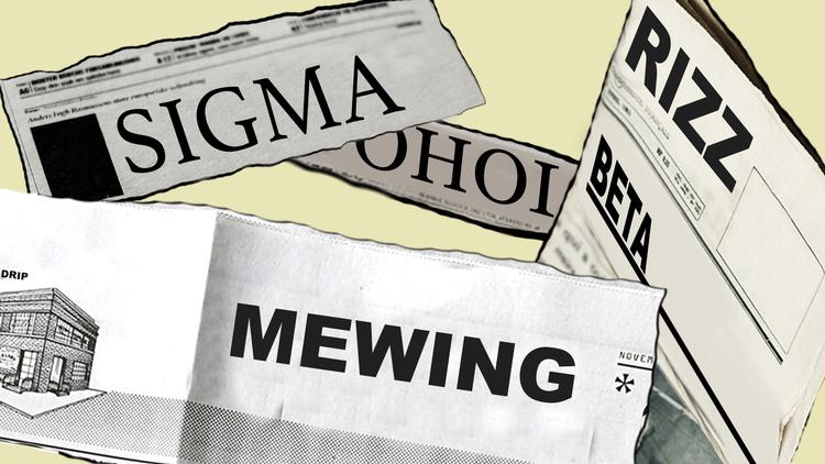 Aner du heller ikke, hvad 'sigma', ' mewing' og 'rizz' betyder? Collage Collage: Freja Juul Pedersen