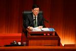 Hongkongs politiske leder, John Lee. Foto: Peter Parks/Ritzau Scanpix