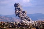 Israel har lanceret voldsomme angreb på Libanon de seneste uger, ligesom Hezbollah løbende har angrebet Israel. Billedet her er fra et israelsk angreb. Foto: -/Ritzau Scanpix