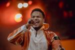 Lamin åbnede Roskilde Festival i sommer. Fredag vandt han P3 Prisen. Foto: Benjamin Krog