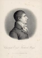 Komponisten og københavneren C.E.F. Weyse, da han var cirka 25. På det tidspunkt var den franske revolution netop overstået og Mozart død få år inden. Foto: Det Kongelige Biblioteks billedsamling