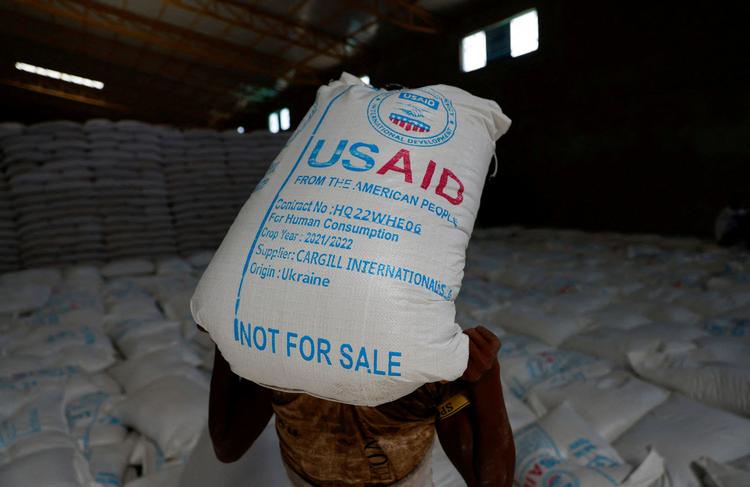 Den amerikanske hjælpeorganisation USAid er yderst kritisk over for WFP's håndtering af fødevarehjælpen i Etiopien. Foto: Tiksa Negeri/Ritzau Scanpix