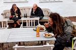Tidligere i år var 30 hjemløse inviteret til Marienborg, så regeringen kunne høre om de ting, de hjemløse kæmper med i dagligdagen. Foto: Jacob Ehrbahn