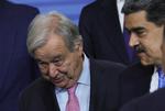 Guterres er blevet kritiseret af Ukraine for at deltage i mødet i Kazan, Rusland. Foto: Maxim Shipenkov/Ritzau Scanpix