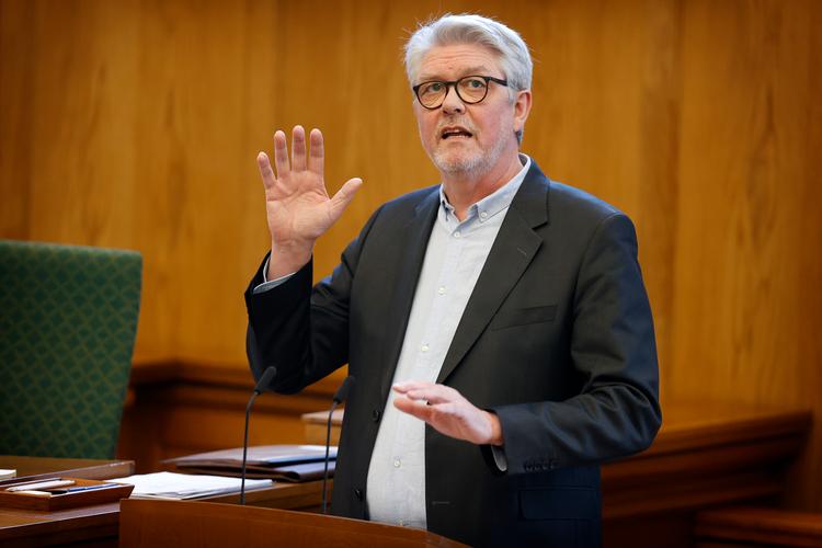 SFs Karsten Hønge (F). Foto: Jens Dresling